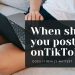 When should you post on tiktok
