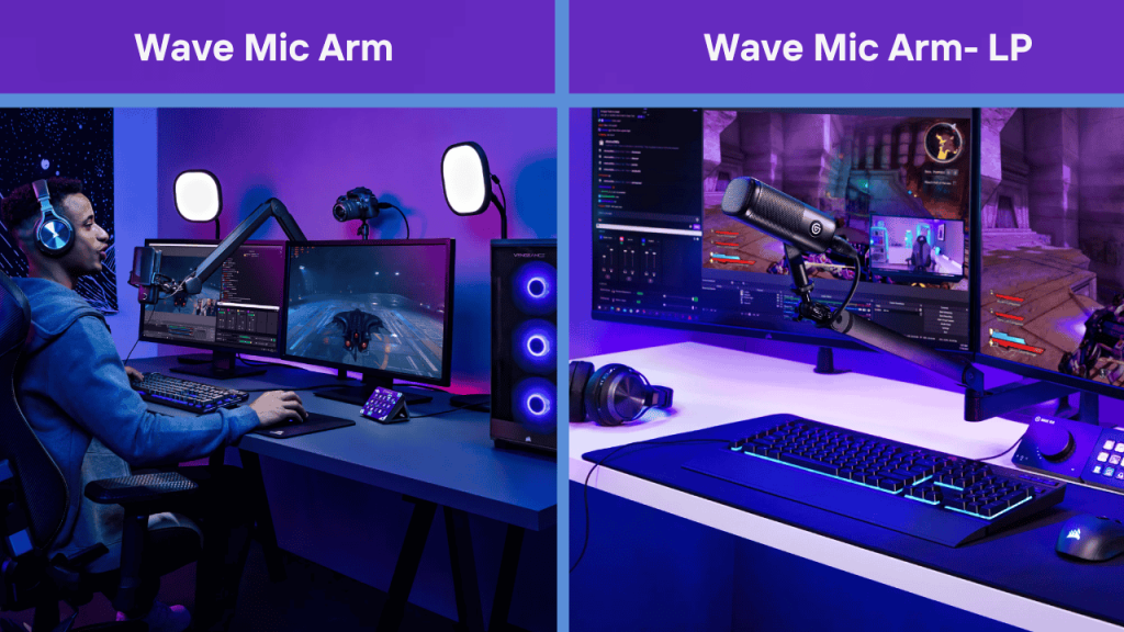 Elgato Mic Arm comparison